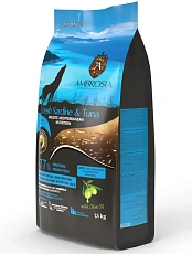 AMBROSIA Mediterranean Adult All Breeds (Сардина, тунец)